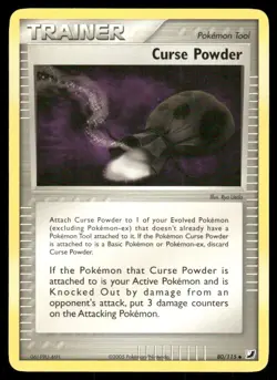 Pokemon Tcg Curse Powder #80 Pokemon Unseen Forces LP - Image 1