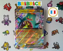 Carte pokemon Ampibidou ex de Mashynn Iono's Bellibolt ex JTG 53/159 FR - Image 1