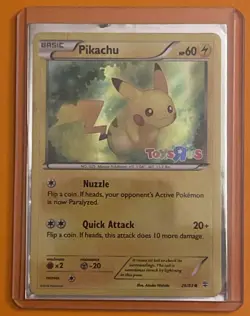 Pokemon Pikachu Toys R Us Promo Generations 26/83 Holo Stamped English LP - Image 1