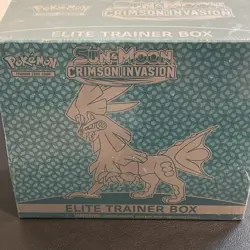 Pokemon TCG : Sun & Moon Crimson Invasion Elite Trainer Box ETB - Sealed New - Image 1