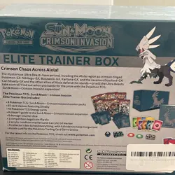 Pokemon TCG : Sun & Moon Crimson Invasion Elite Trainer Box ETB - Sealed New - Image 3