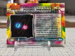 1999 Pokemon First Movie (Mewtwo Strikes Back) #33 (Psychic Showdown) Blue LP - Image 2