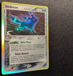 Pokemon EX DELTA SPECIES - #17/113 Umbreon - Holo - ENG - Lightly Played - Image 5