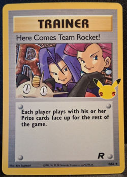Here Comes Team Rocket! Holo Classic Collection CCC Celebrations Pokemon - Image 1