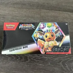 Pokemon TCG Scarlet & Violet Prismatic Evolutions Surprise Box *SEALED* - Image 1
