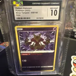 Pokemon Radiant Alakazam 059/195 Swsh12: Sword & Shield - Silver Tempest Holo - Image 1