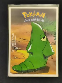 Stickers Pokemon Dunkin Boomer first edition - 11 Metapod - Image 1