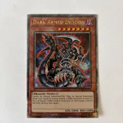 Yugioh Dark Armed Dragon BLMR-EN054 Quarter Century Secret Rare NM - Image 1