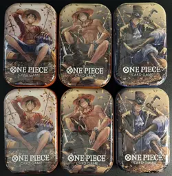 One Piece Card TCG Vol 2 Mini Tins (OP-13) (LOT OF THREE TWO LEFT!!) - Image 1