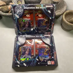 One Piece Card Game Illustration Box Vol. 6 Sealed Lot of 2 Free Shipping - Image 1