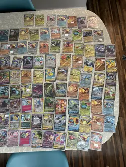 Pokemon Card Bulk Lot 120+ Cards ALL HITS V EX VMAX TRAINER GALLERY (ALL MINT) - Image 2