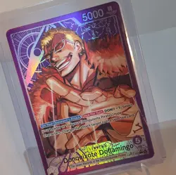 Op14-060 - Donquixote Doflamingo Leader Alt Art One Piece Card English - Image 2