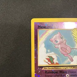 Pokemon TCG English NM Mew 1/18 Southern Islands Reverse Holo Rare Card WOTC - Image 2