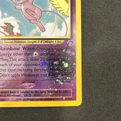 Pokemon TCG English NM Mew 1/18 Southern Islands Reverse Holo Rare Card WOTC - Image 5