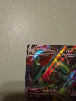 Pokemon TCG Rayquaza VMAX Holo Ultra Rare Card Evolving Skies 111/203 - Image 2