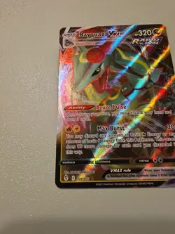 Pokemon TCG Rayquaza VMAX Holo Ultra Rare Card Evolving Skies 111/203 - Image 3