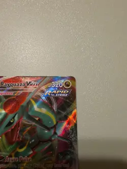 Pokemon TCG Rayquaza VMAX Holo Ultra Rare Card Evolving Skies 111/203 - Image 5