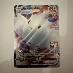 Togekiss VMAX 141/185 Play! Prize Pack Series 1 Rare Stamped Card 2020 NM - Image 1