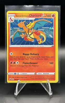 Special Delivery Charizard SWSH075 SWSH: Sword & Shield Promo Cards Holo - Image 1