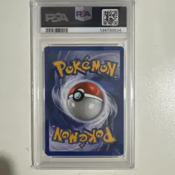 POKEMON PSA 9 MINT 2000 BASE SET 2 GAME ALAKAZAM HOLO 1/130 RARE WOTC CARD - Image 2