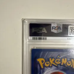 POKEMON PSA 9 MINT 2000 BASE SET 2 GAME ALAKAZAM HOLO 1/130 RARE WOTC CARD - Image 5