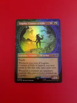 1x Legolas, Counter of Kills | FOIL Showcase | LTR: Tales of Middle-Earth | MTG - Image 3
