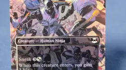 Foot Ninjas - 209 - MTG: Teenage Mutant Ninja Turtles - Borderless - Foil NM A - Image 3