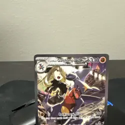 Pokemon TCG Cynthia's Garchomp EX SIR 232/182 Destined Rivals ships fast - Image 2