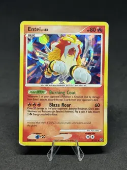 Pokemon Entei - (Cracked Ice Holo) 4/132 Miscellaneous Cards & Products Holo - Image 1