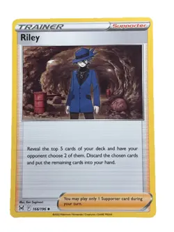 New: 2022 Pokemon TCG Riley 166 Swsh11: Lost Origin Regular Uncommon - Image 1