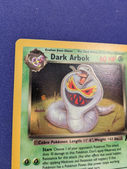 Dark Arbok HOLO (2/82) - LP - Team Rocket set - Vintage Pokemon TCG - Image 3