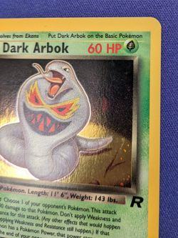 Dark Arbok HOLO (2/82) - LP - Team Rocket set - Vintage Pokemon TCG - Image 4