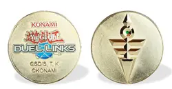Exclusive Yu-Gi-Oh! ZEXAL Duel Links Coin Rare KONAMI 1st Place Prize - NEW! - Image 2