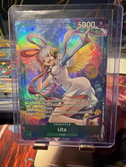 Uta (Alt Art) OP13-023 SR Carrying on His Will - ONE PIECE Card Game ENGLISH - Image 1