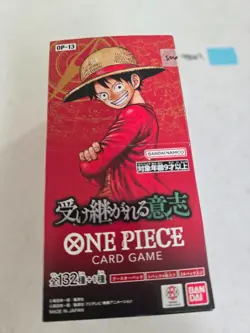 ONE PIECE Card Game Carrying on His Will OP13 Booster Box Japanese 2025 SEALED - Image 3