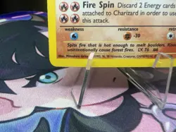 Pokemon TCG Charizard Base Set Holo Unlimited Rare Card 4/102 CLEAN! - Image 4