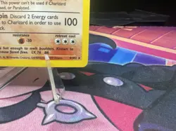Pokemon TCG Charizard Base Set Holo Unlimited Rare Card 4/102 CLEAN! - Image 5