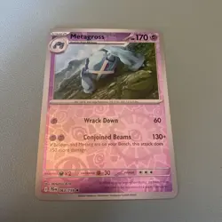 Metagross - Pokemon TCG Journey Together Reverse Holo Card 63/159 NM Near Mint - Image 1