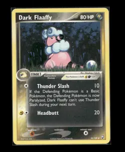 Pokemon TCG - Dark Flaaffy 33/109 Team Rocket Returns Regular - NM Card - Image 1