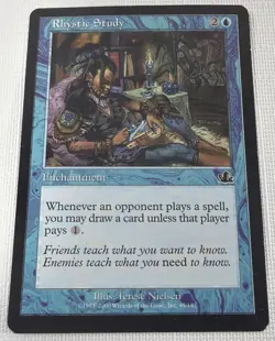 Rhystic Study - 45/143 (Prophecy) Non Foil - Image 1