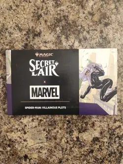 MTG Secret Lair Spider-Man: Villainous Plots (Non Foil) Sealed - Image 1
