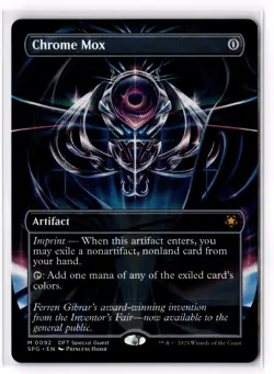 Chrome Mox (Borderless) 92 Special Guests Normal NM - Image 1