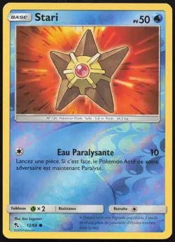 Carte Pokemon Stari 13/68 Reverse Destinees Occultes Francais - Image 1