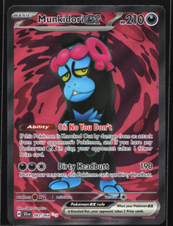 Munkidori EX 083/064 - S&V Shrouded Fable - Ultra Rare Full Art - Pokemon TCG NM - Image 1