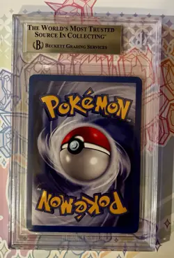 Rocket’s Mewtwo 14/132 holo 🇬🇧 Gym Challenge Pokemon Beckett 9 - Image 2