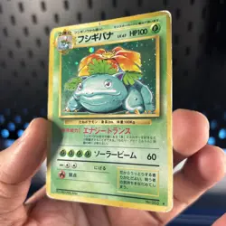 Pokemon TCG Venusaur 003 Japanese Base Set Vintage Holo HP 1996 WOTC Card3 - Image 3