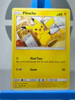 Pikachu 55/236 - Common - Sun & Moon: Unified Minds - Pokemon TCG - Image 3