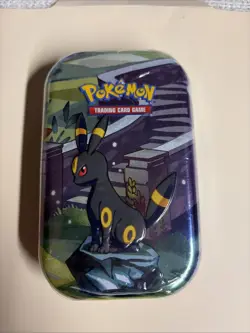 (1) - Pokemon Prismatic Evolutions Mini Tin - Umbreon Art - Factory Sealed - - Image 1