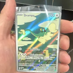 Pokemon Drampa 184/162 SV05 Temporal Forces Illustration Rare Full Art Holo - Image 1