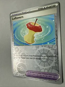 Pokemon TCG * Scarlet & Violet 151 * 163/165 Leftovers U * REVERSE HOLO * NM - Image 2